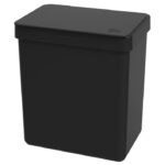 Papelera plástica rectangular 2.5 litros con tapa