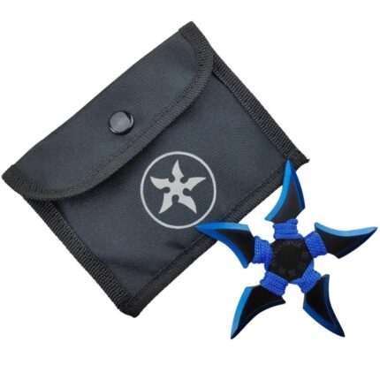 Estrella ninja 5 puntas con funda