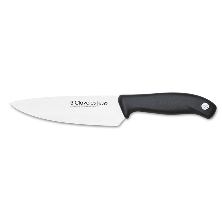 4131355 Cuchillo de cocina Chef 15 cm 3 CLAVELES - Imagen 1