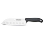 Cuchillo cocina 18 cm estriado Santoku 3 CLAVELES