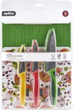 Juego x 3 cuchillos de cocina con vaina + tabla ZYLISS - Imagen 2