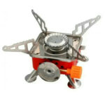 Anafe 1 hornalla compacto a gas butano para camping