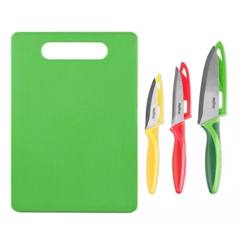 Cuchillos y tablas ZYLISS Juego x 3 cuchillos de cocina con vaina + tabla ZYLISS - Imagen 1