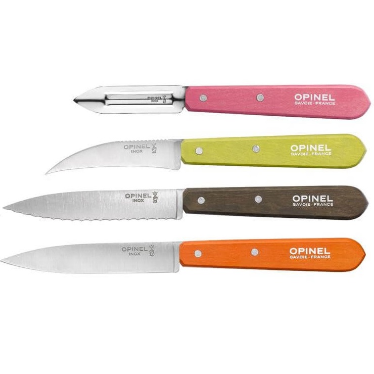 Juego de cuchillos OPINEL Juego de cuchillos de cocina y pelador OPINEL - Imagen 1