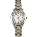 Reloj LTP-1275 SG blanco y dorado CASIO