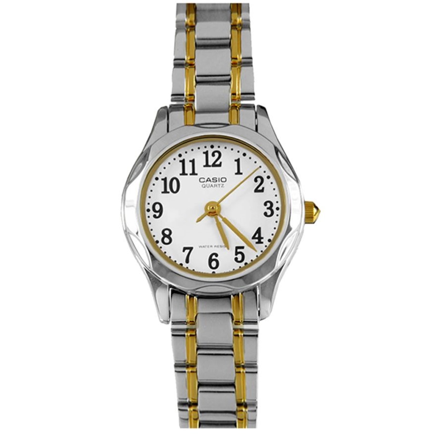 LTP-1275sg dorado Reloj LTP-1275 SG blanco y dorado CASIO - Imagen 1