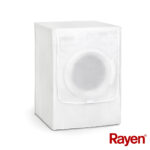Funda cubre lavarropas carga frontal blanco RAYEN
