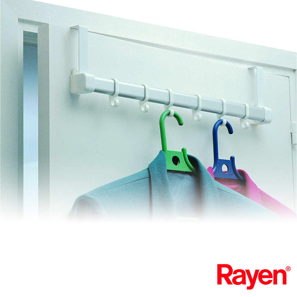 R618101 Perchero para puerta RAYEN - Imagen 1
