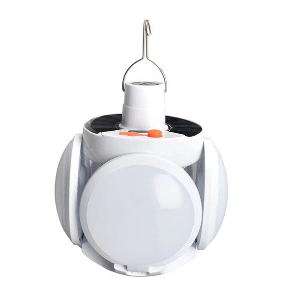 Solar-Emergency-Charging-Lamp-2029-5 Lámpara LED recargable con panel solar - Imagen 1