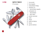 Navaja Super Tinker Red VICTORINOX - Imagen 2