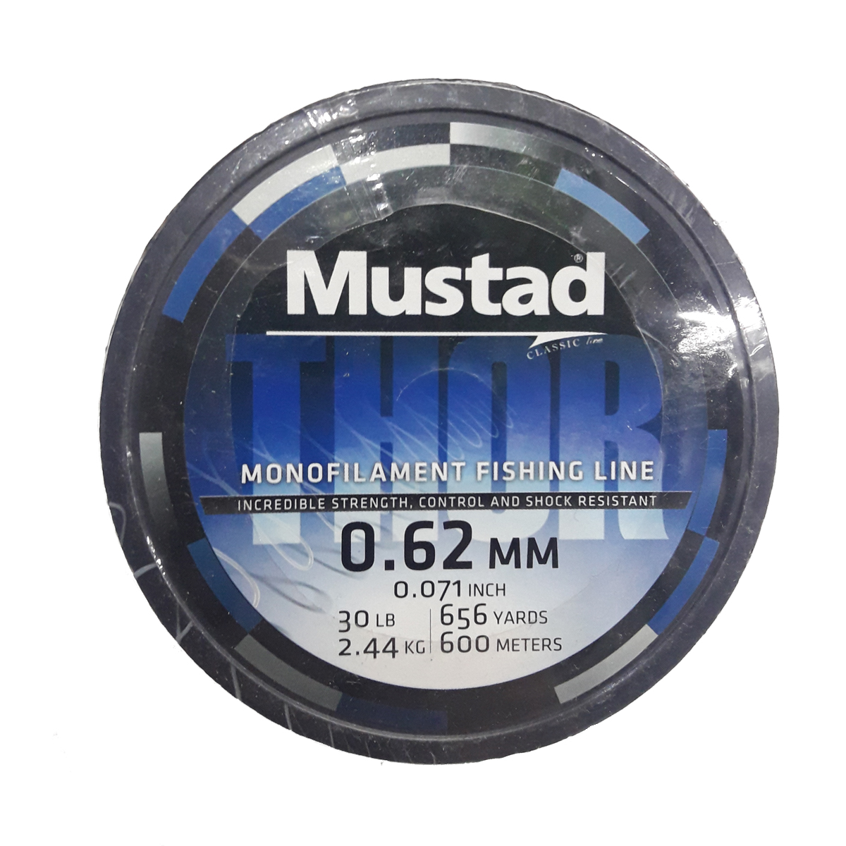 Tanza mustad Tanza de pesca monofilamento 0.62 mm 600 mts MUSTAD THOR - Imagen 1