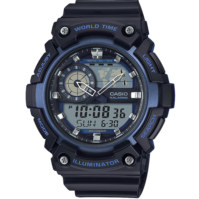 aeq-200w-2a1-349935b352e08b97c415933020327616-640-0 Reloj análogo/digital AEQ-200W negro CASIO - Imagen 1
