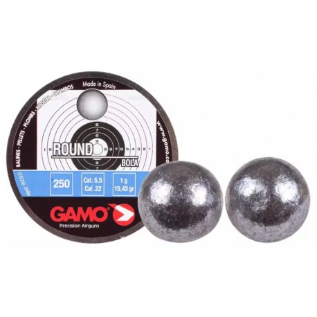 chumbo-gamo-round-5-5mm--250-unidades- Chumbo Round 5.5 mm GAMO - Imagen 1