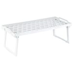 Estante organizador plástico blanco GRANDE - ideal alacenas