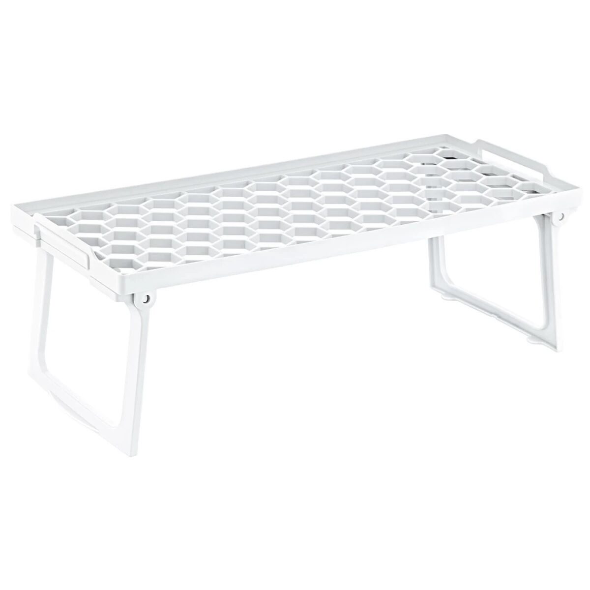 estante grande Estante organizador plástico blanco GRANDE - ideal alacenas - Imagen 1