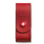 Estuche de cuero rojo chico VICTORINOX