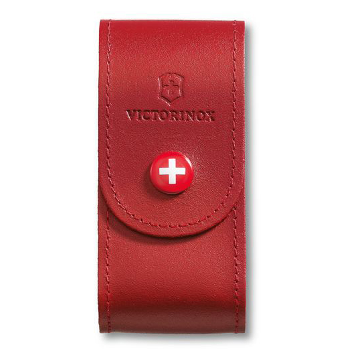 estuche grande rojo Estuche de cuero rojo grande VICTORINOX - Imagen 1