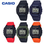 Reloj digital W-218H CASIO - varios diseños