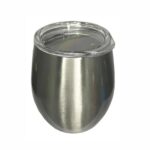 Mate acero inoxidable doble pared con tapa COMET