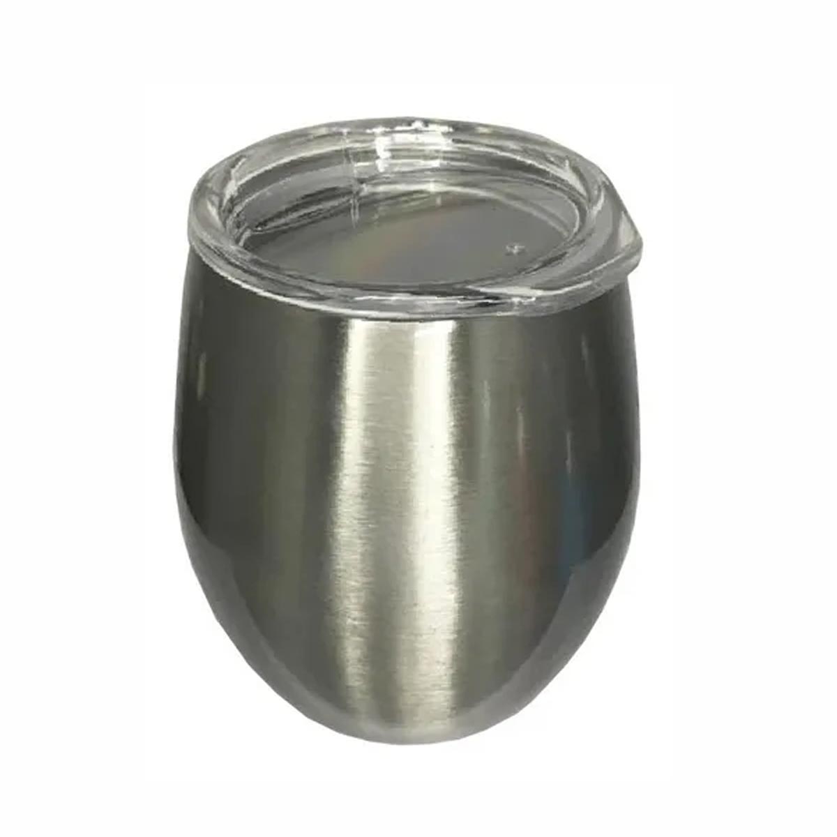 mate con tapa 1 Mate acero inoxidable doble pared con tapa COMET - Imagen 1