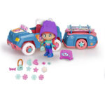 Muñeca Coche de Nieve esquí con accesorios PINYPON