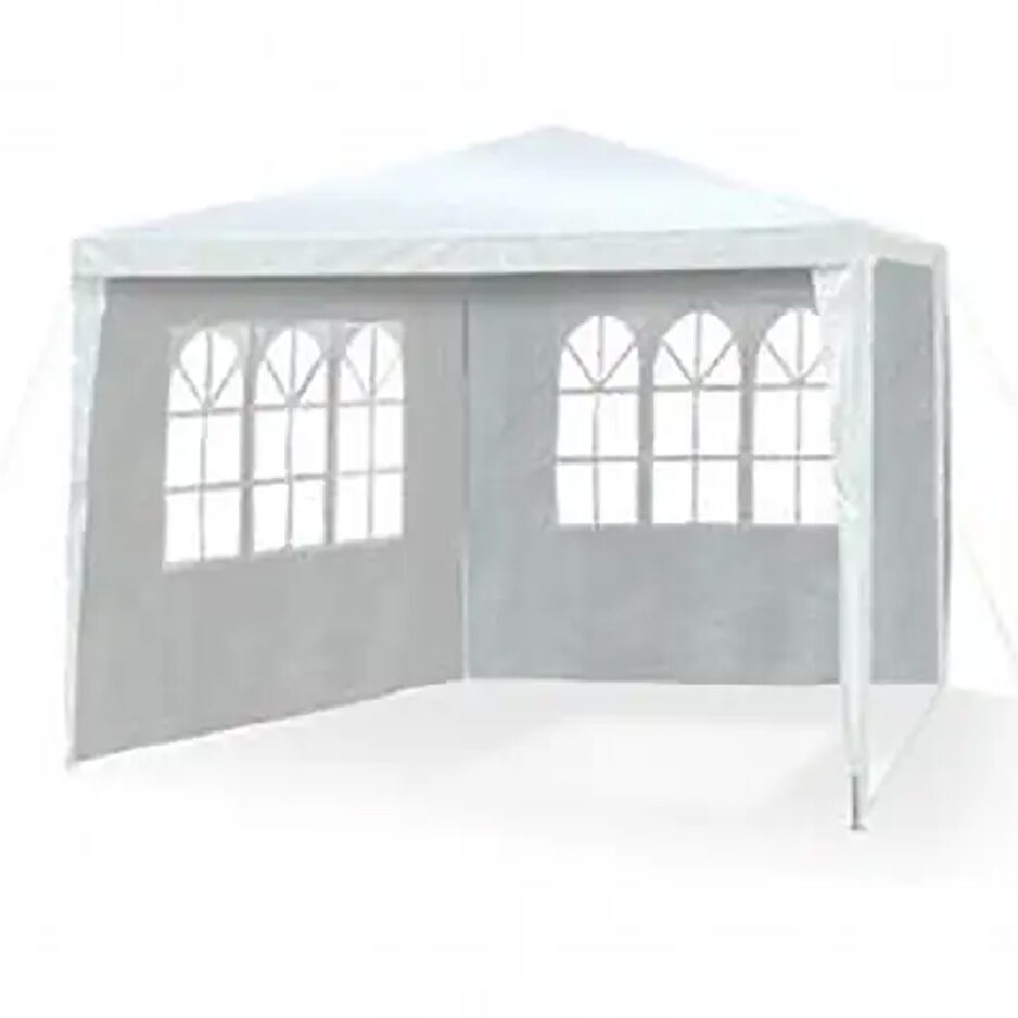 paredes Pack x 2 paredes de gazebo blancas - SIN ESTRUCTURA - Imagen 1