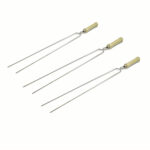 Pack x 3 pinchos dobles de chorizo para parrilla MOR