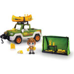 Muñeco Famoso Pinypon: Safari Pick Up Y Acc De Campamento