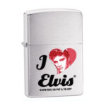 Encendedor diseño "I Love Elvis" original ZIPPO