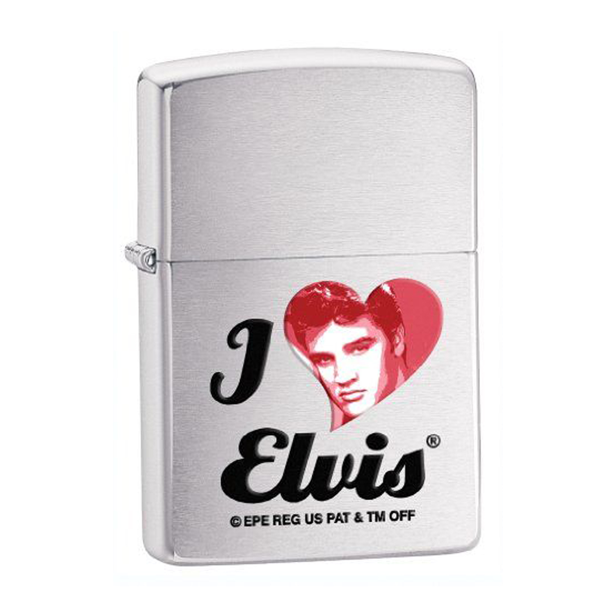 zippo elvis Encendedor diseño "I Love Elvis" original ZIPPO - Imagen 1