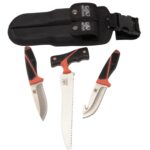 Set x 3 cuchillos para caza / supervivencia BUFFALO RIVER
