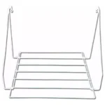 Tendedero colgante plegable para balcón BLANCO