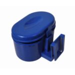 Porta carnada para cinturón AZUL