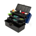 Caja / valija organizador para pesca 3 bandejas POLYMER