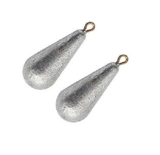 plomadas 1 Plomadas Para Pesca X 10 U Varios Modelos 40 60 Gr. Surtidas - Imagen 1