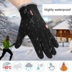 Guantes de neopreno forrados a prueba de agua y viento - Imagen 4