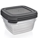 Juego x 3 tuppers / viandas 500 ml BAGER