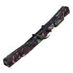 Funda para caña doble compartimento 1.60 mts camuflada