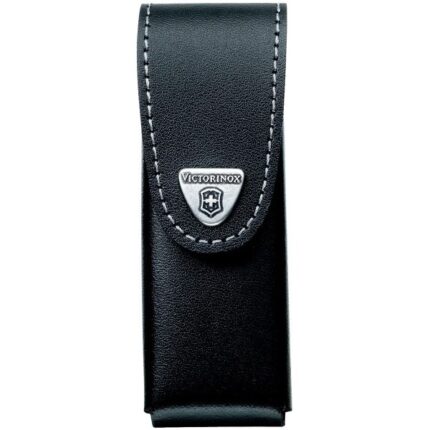 Estuche en Cuero para Navaja Victorinox Negro