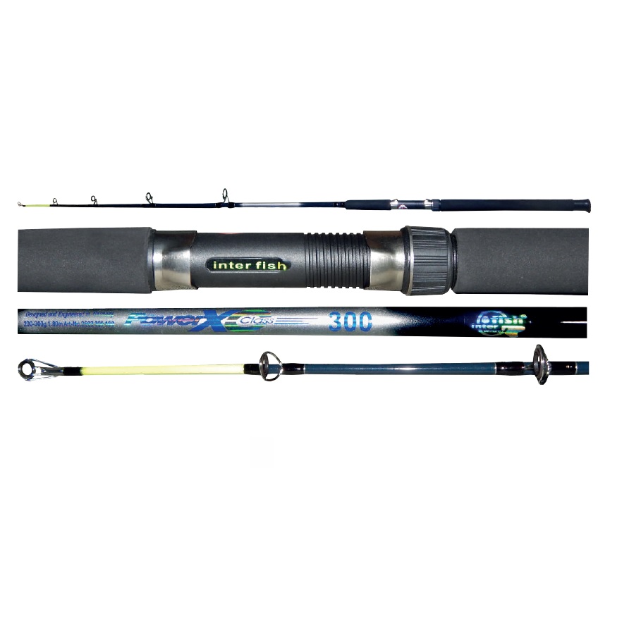 2503 POWER XC Caña fibra de vidrio 1.80 mts 1 tramo XC Class INTERFISH - Imagen 1