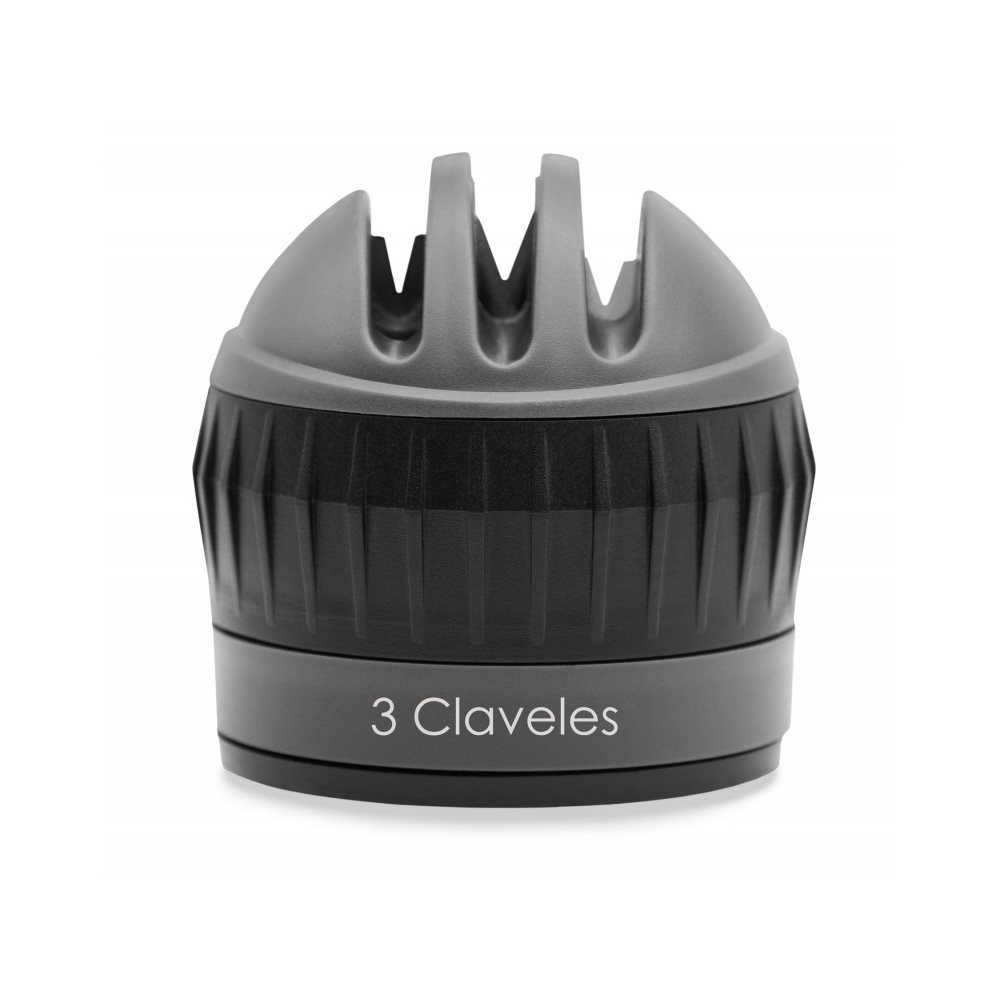 4139427 Afilador de cuchillos con ventosa 3 CLAVELES - Imagen 1