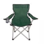 Silla plegable VERDE modelo "Capitán" hasta 90 kg