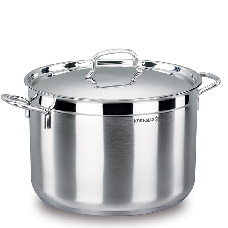 A1029 Olla de acero inoxidable 14 litros Alfa KORKMAZ - Imagen 1