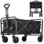 Carro plegable con 4 ruedas multiuso (playa, camping, hogar)