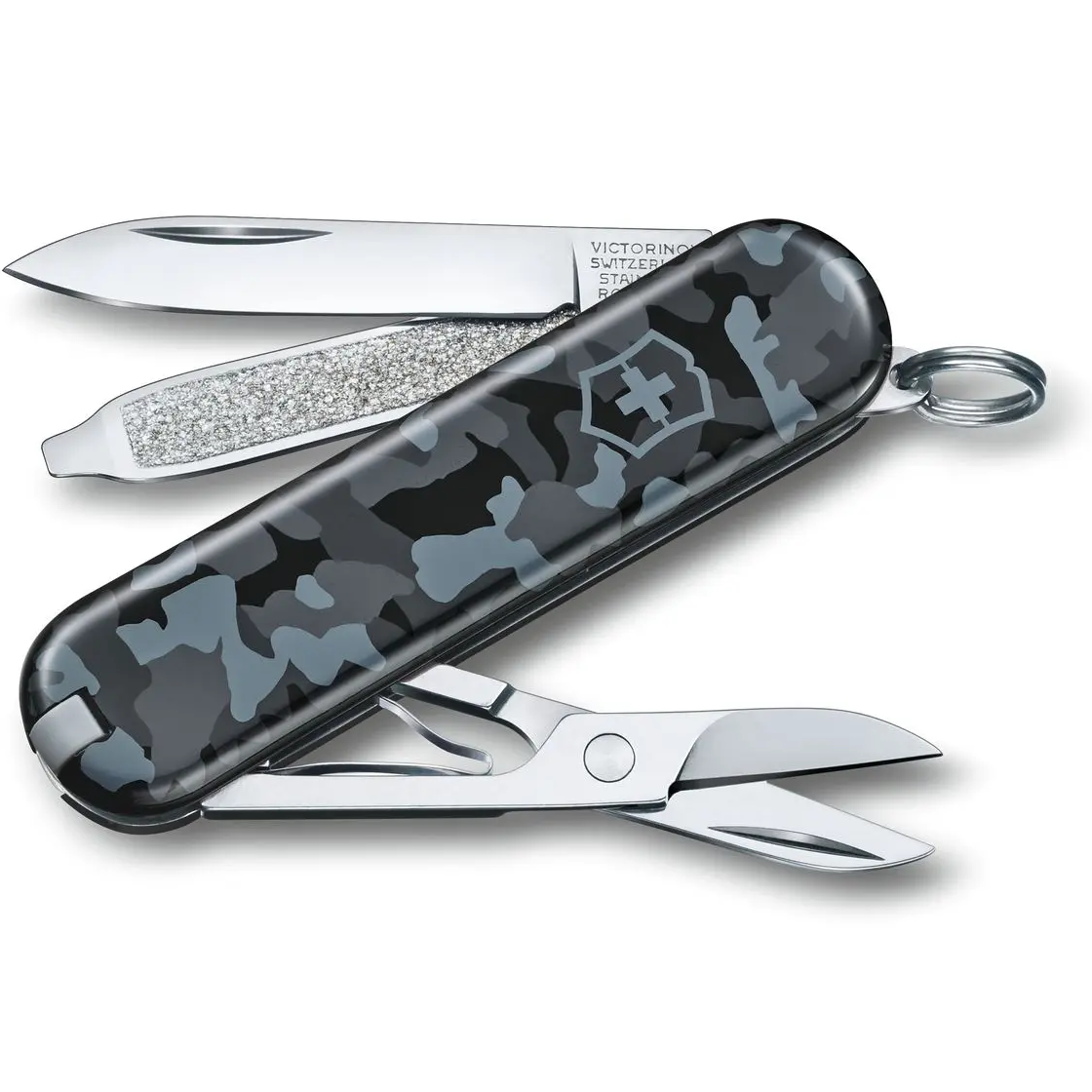 classic navy Navaja Classic SD camuflada gris Navy VICTORINOX - Imagen 1