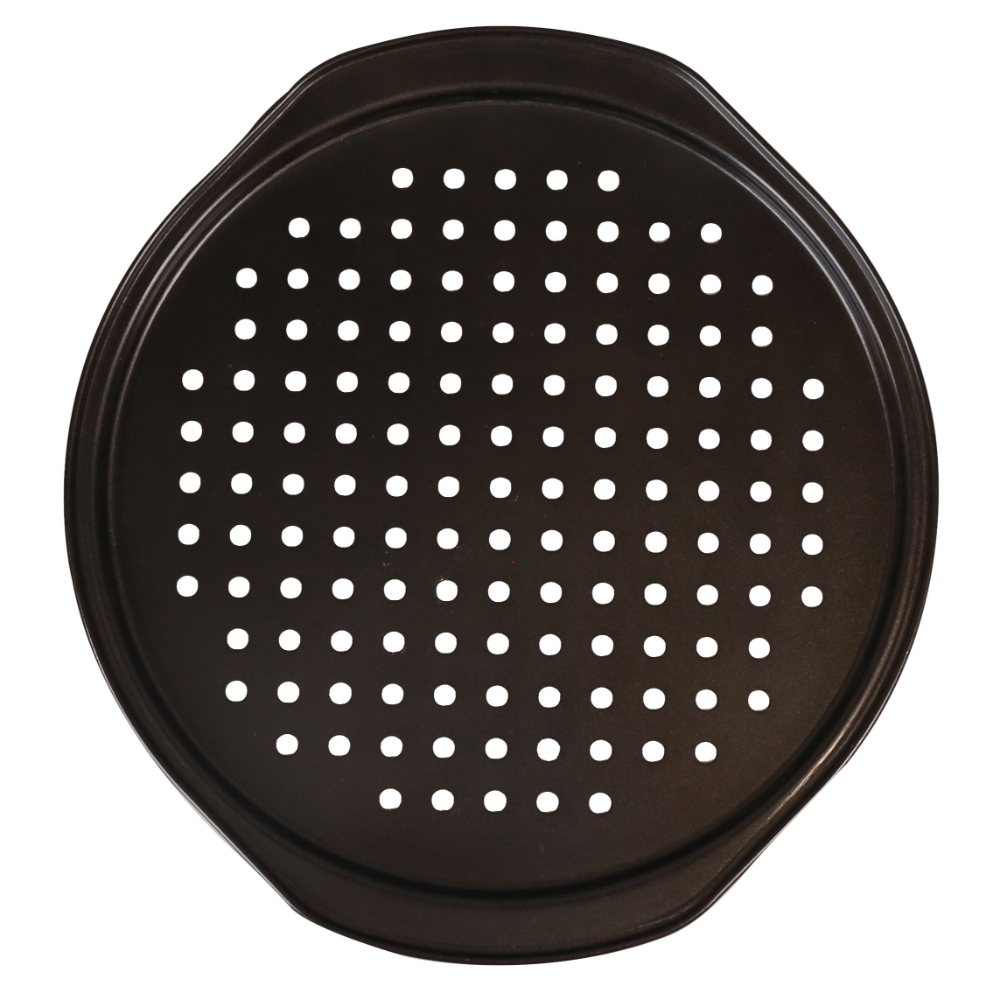 BS10082 Asadera perforada grosor 0.9 mm para pizza BAKER`S SECRET - Imagen 1