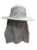 Sombrero de ala ancha con cubre nuca - Imagen 3