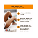 Pack x 2 óleos bronceadores Almendras dulces + crema hidratante URUCUM - Imagen 2