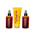 Pack x 2 óleos bronceadores Almendras dulces + crema hidratante URUCUM