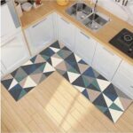 Set x 2 alfombras de cocina 40x60 y 40x120 cm